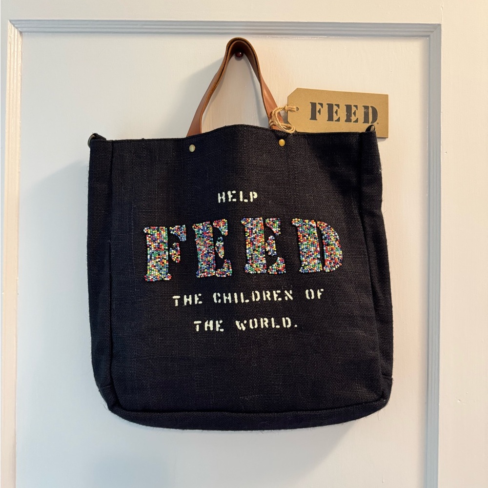 FEED BAGS Artisan Beaded Bag